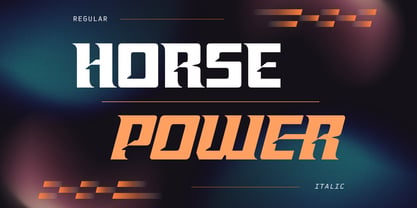 Sport Pulse Font Poster 13