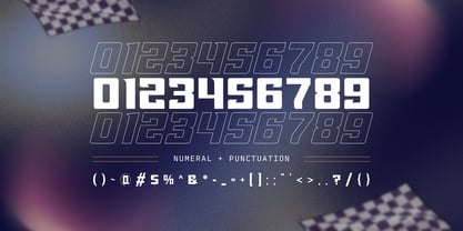 Sport Pulse Font Poster 14