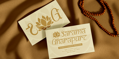 Urban Dharma Font Poster 2