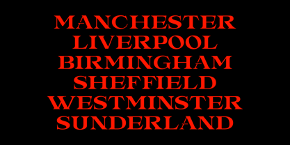 Landmine Font Poster 4