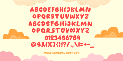 Giggle Drop Font Poster 5