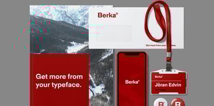 Berka Font Poster 12