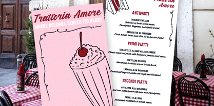 Smoothy Cappucinna Font Poster 5