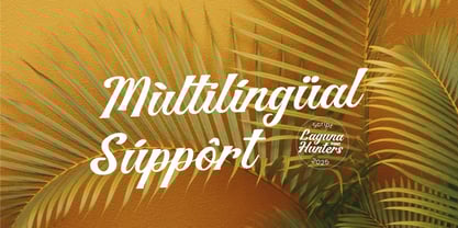 Laguna Hunters Font Poster 6