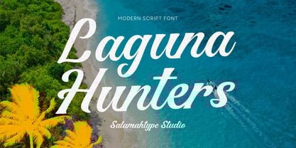 Laguna Hunters Font Poster 1