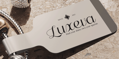 Sunray Aura Font Poster 6