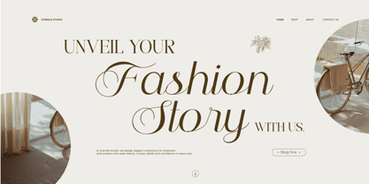 Sunray Aura Font Poster 7