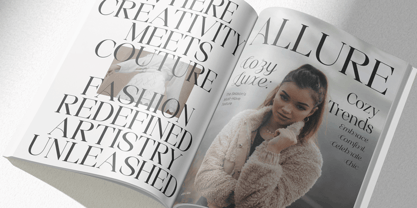 Sunray Aura Font Poster 4