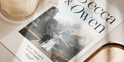 Sunray Aura Font Poster 8