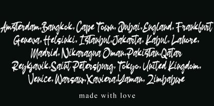Romertson Alfares Font Poster 4