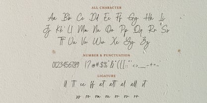 Golden Storyline Font Poster 8