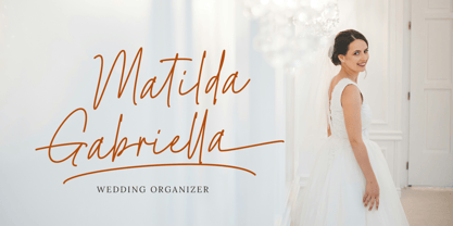 Golden Storyline Font Poster 4