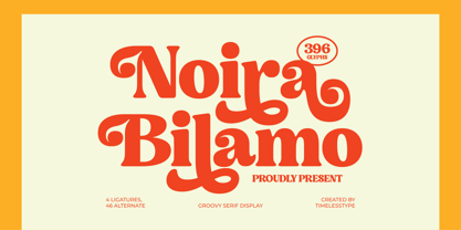 Noira Bilamo Font Poster 1