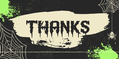 Barth Gone Font Poster 7