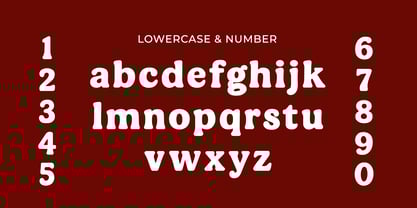 Balgio Font Poster 13