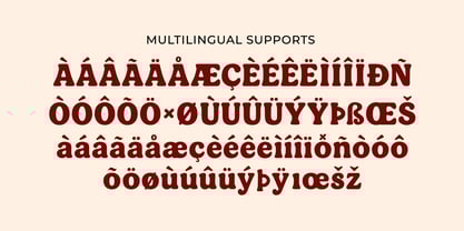 Balgio Font Poster 14