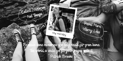 Dreamy Stroke Font Poster 4