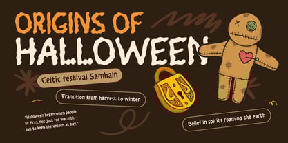 Ghoul Stain Font Poster 10