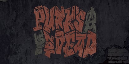 Vandal Crew Font Poster 6