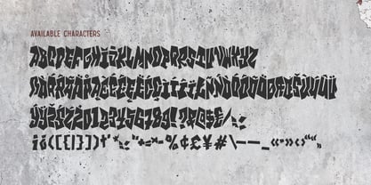 Vandal Crew Font Poster 13