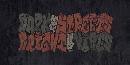 Vandal Crew Font Poster 2