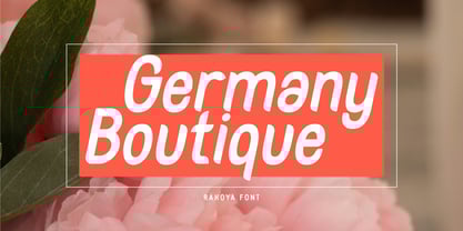 Rakoya Font Poster 5