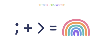 Rainbow Light Font Poster 7