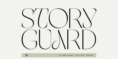 Story Guard Font Poster 1