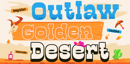 Truewild Font Poster 4