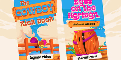Truewild Font Poster 6