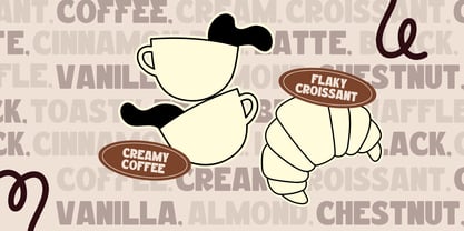 Flury Muffin Font Poster 3