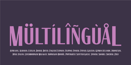 Frosteca Font Poster 12