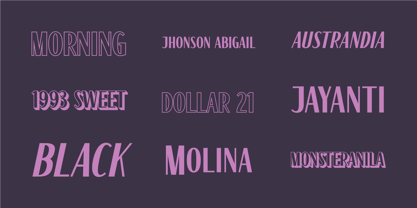 Frosteca Font Poster 10