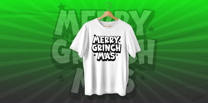 Grinch land Font Poster 2