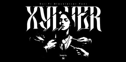 Xylver PRO Font Poster 1
