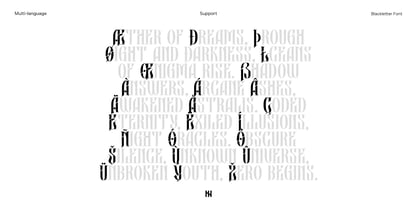 Xylver PRO Font Poster 12