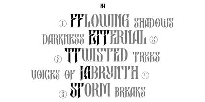 Xylver PRO Font Poster 4