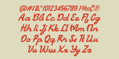 Bonitte Font Poster 8