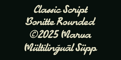 Bonitte Font Poster 7