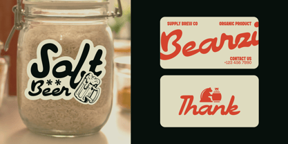 Bonitte Font Poster 6