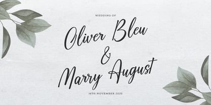 Blessing Blues Font Poster 5