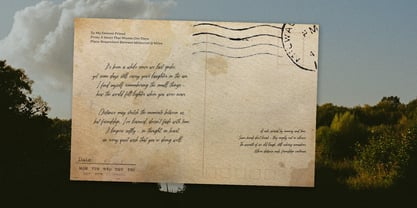 Blessing Blues Font Poster 4