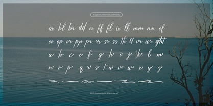 Blessing Blues Font Poster 12