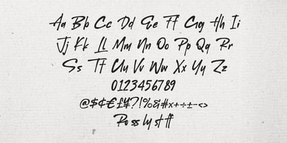 MC Rossaly Font Poster 6
