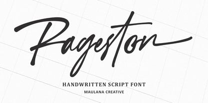 MC Rageston Font Poster 1
