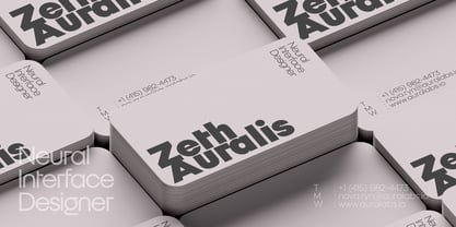 Orbic Font Poster 4