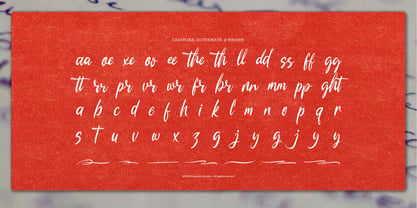 Marionette Ricocheta Font Poster 12