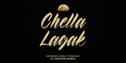 Chella Lagak Font Poster 1