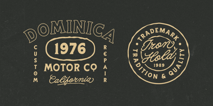 Kustom Machina Font Poster 6