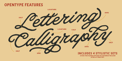 Kustom Machina Font Poster 3